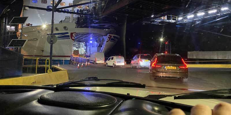 Wohnmobil über Calais und Hoek van Holland nach England